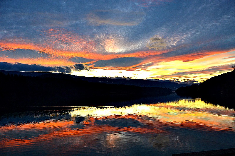 Sunset on the river  Drava  dsc_0340ypb