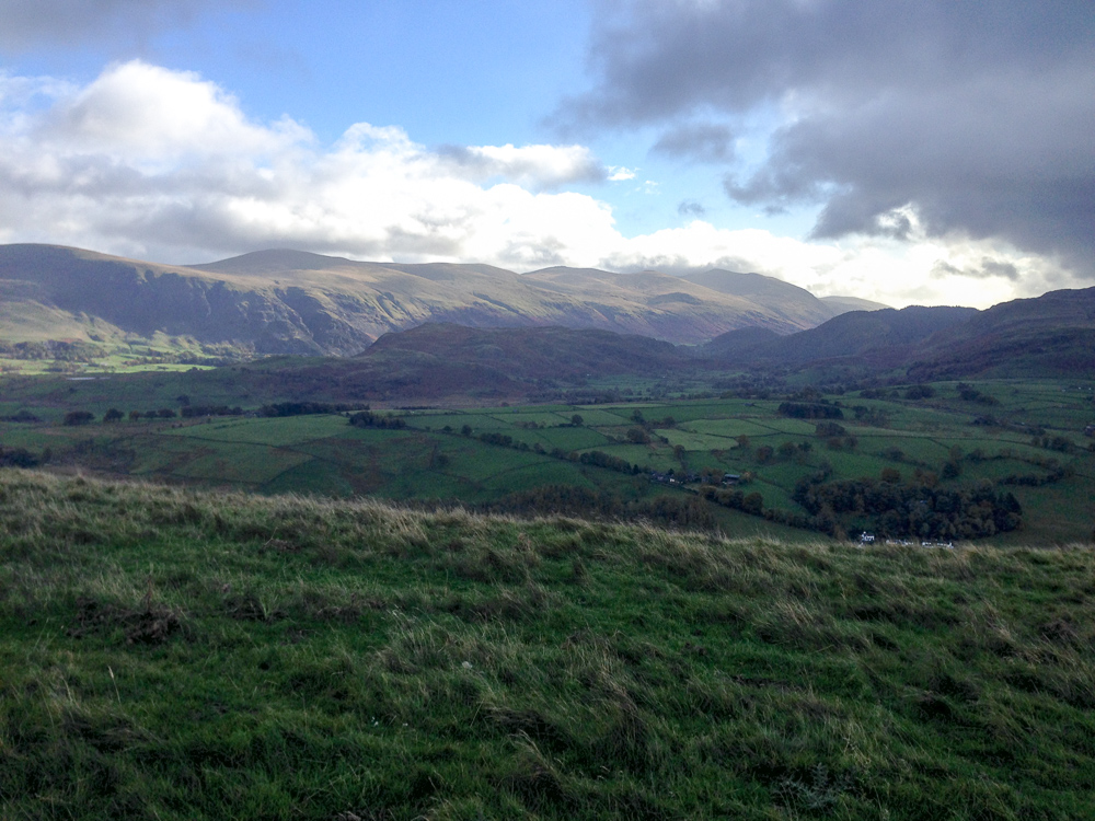 Helvellyn ridge from Latrigg