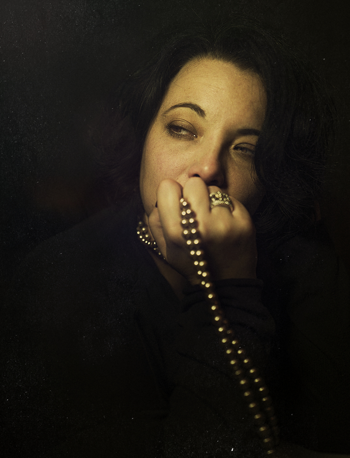 Rembrandts style portrait