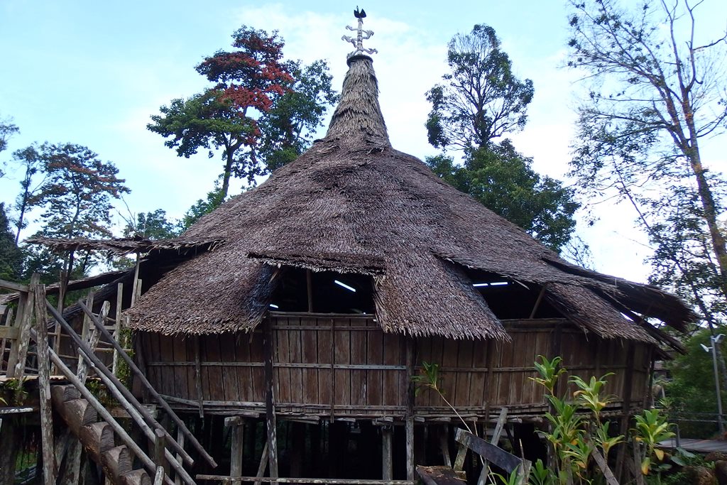Sarawak Cultural Village, men`s house