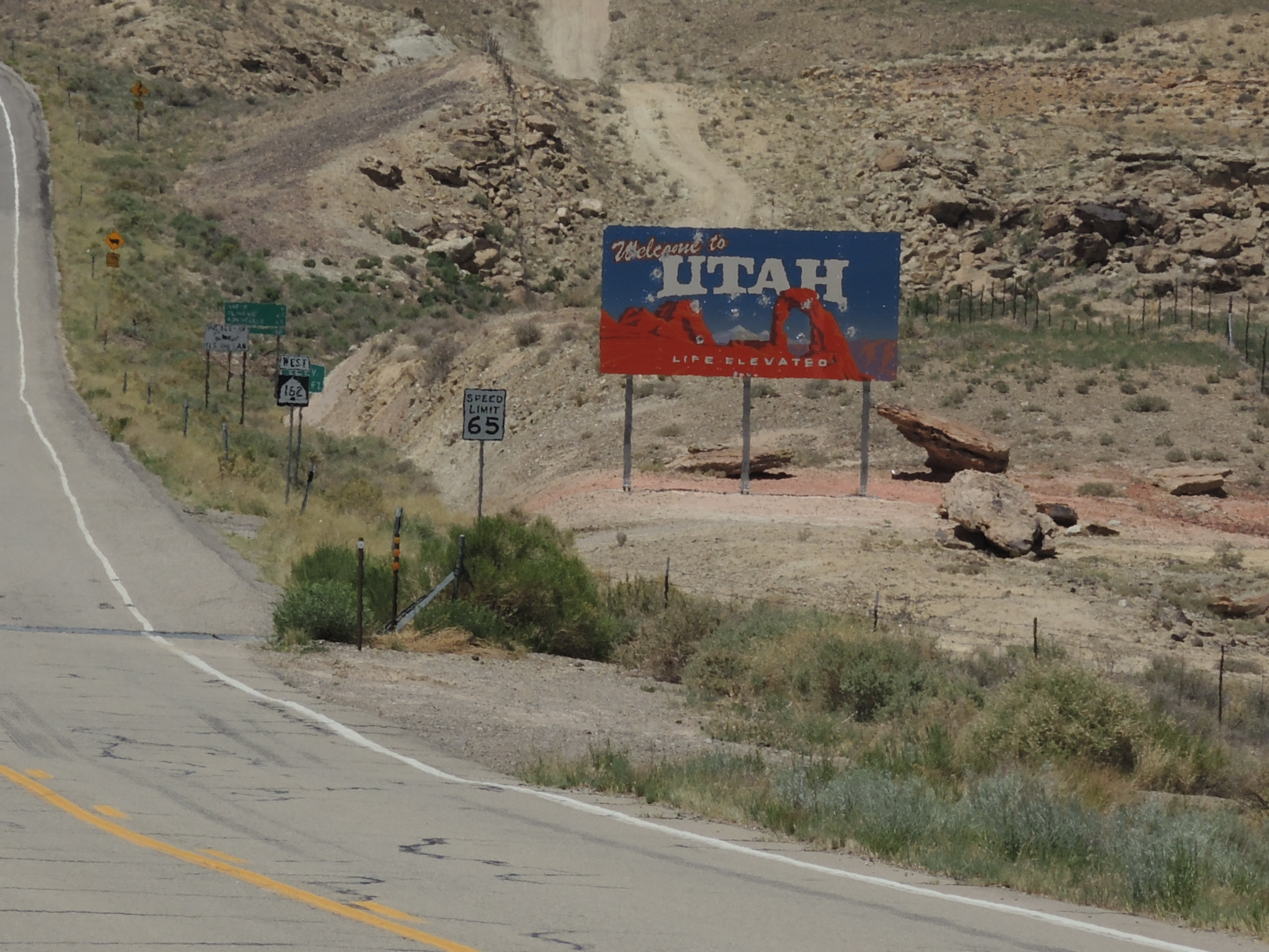 Looking back into Utah