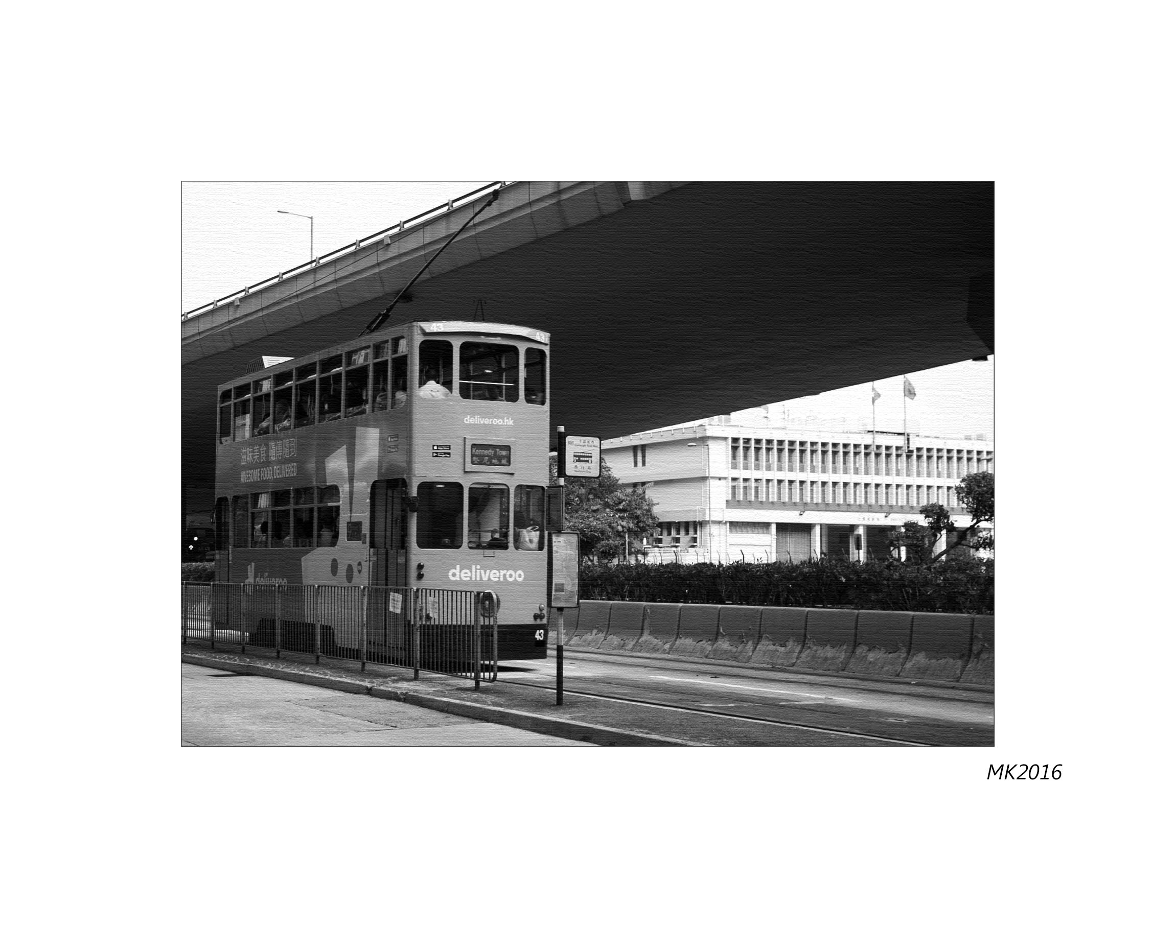 <i>a tram-car to Kennedy Town