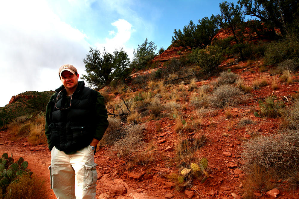 Me on the Trail in Sedona