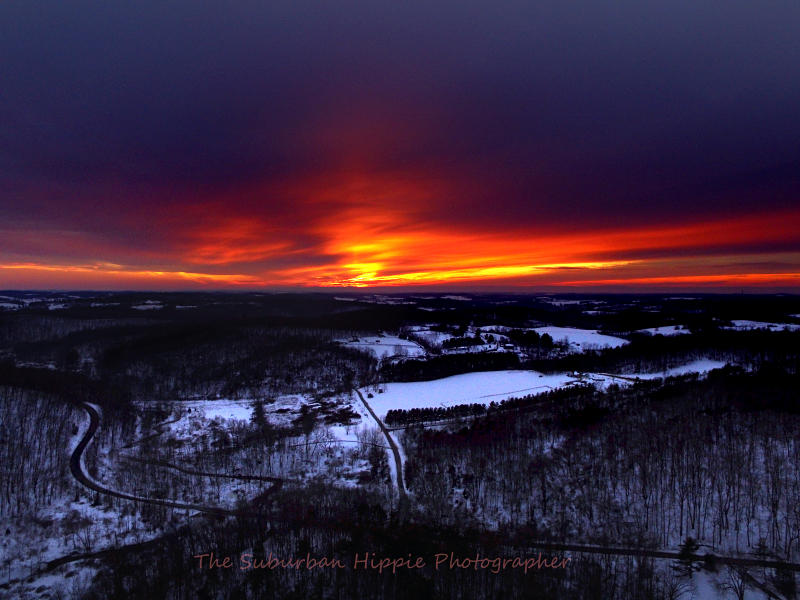 Sunset Snow Shoe pic two