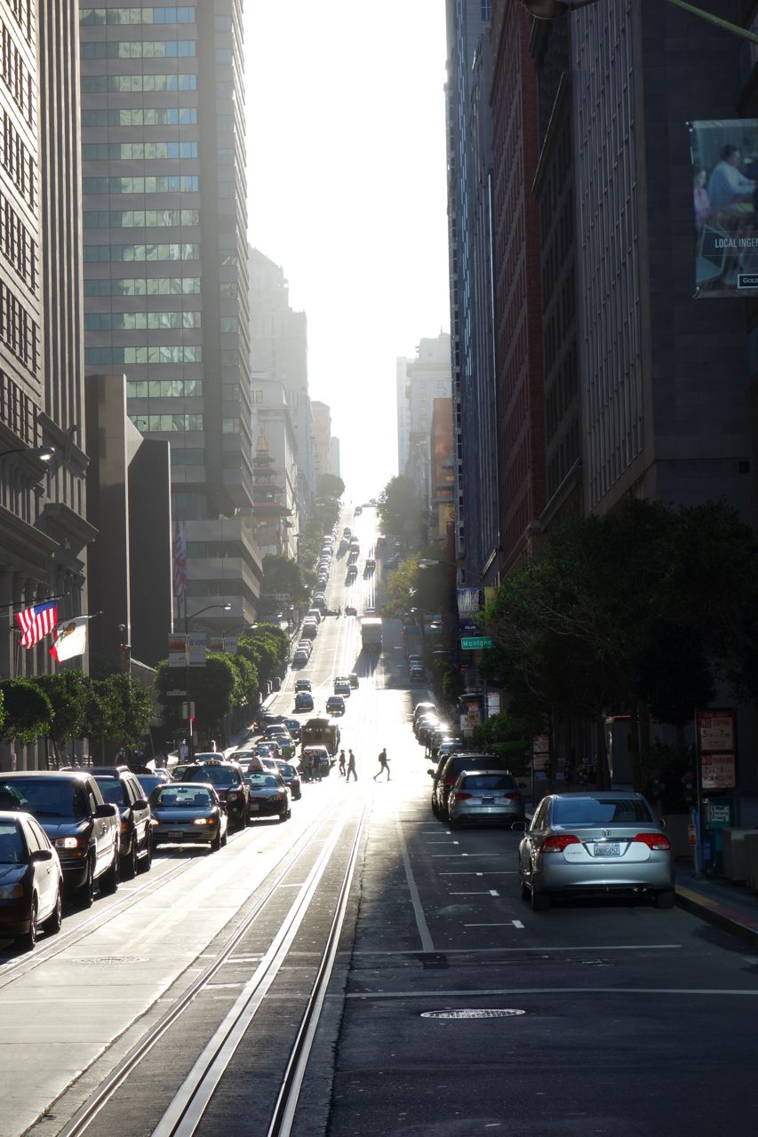 California Street Evening Light