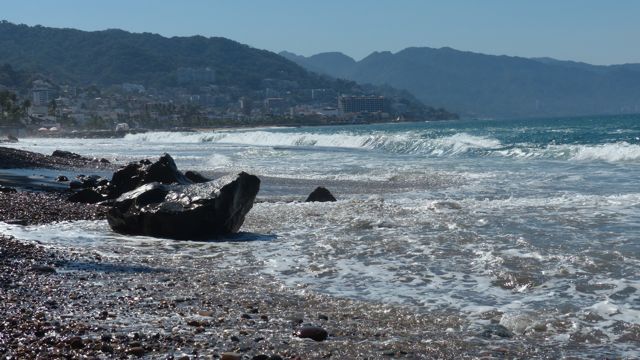 Rocky Beach South of the Buganvilias Resort