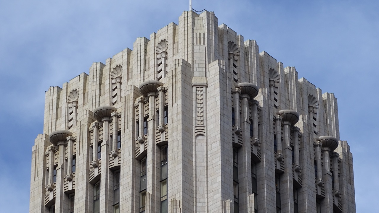 Pacific Telephone Building Facade