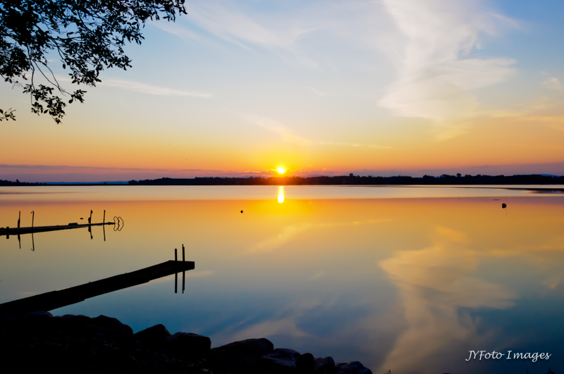 Sunrise on Lake Champlain