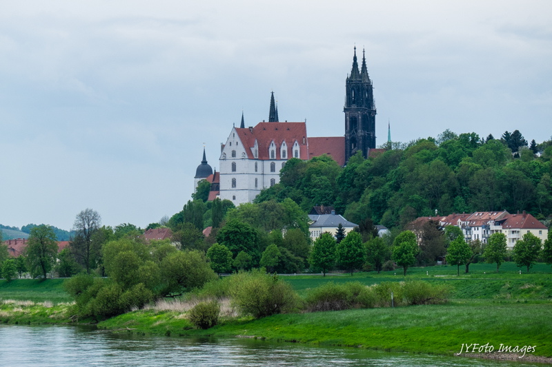 Approaching Meissen, Germany on the Elbe River