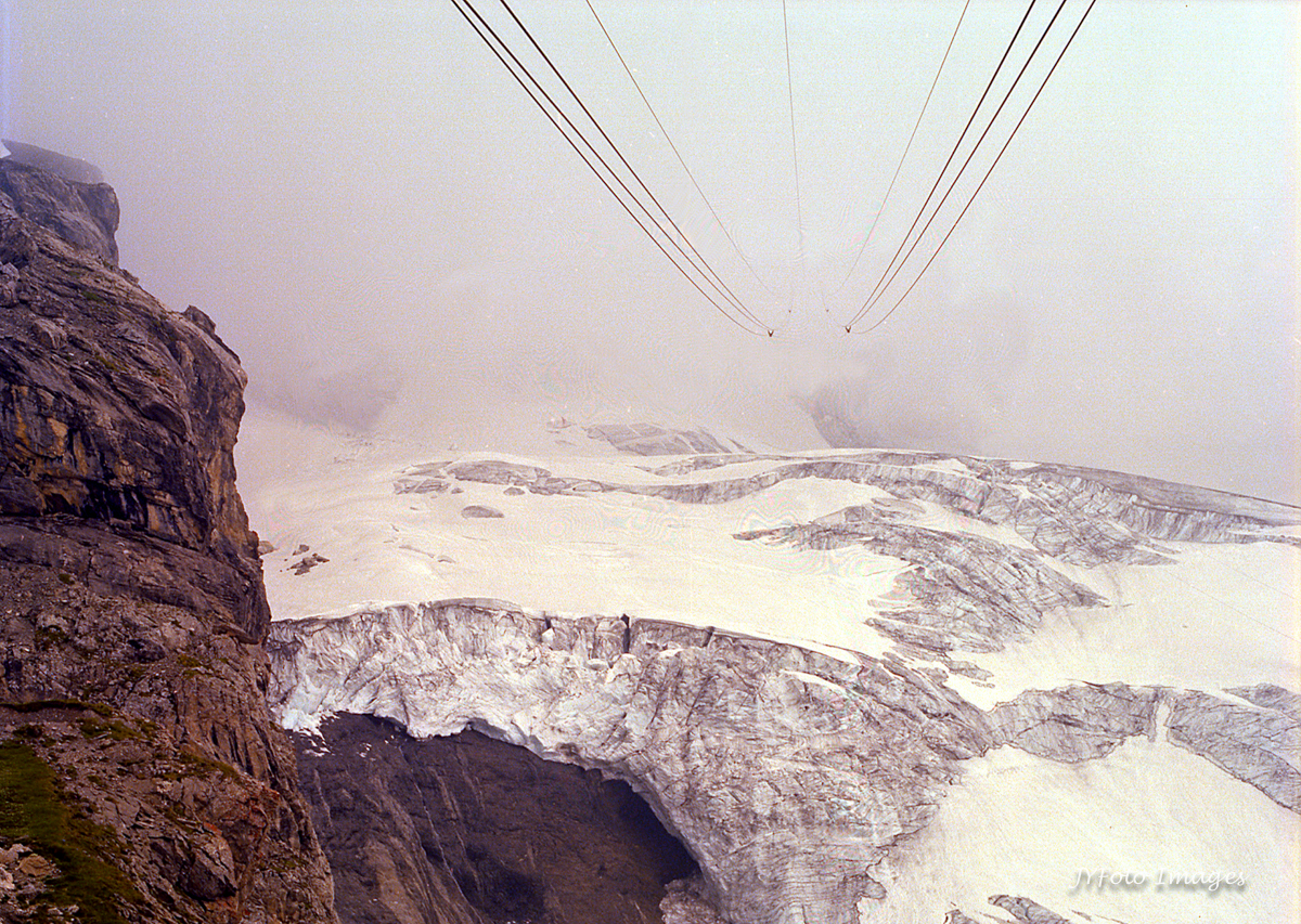 Cable Ride Up Mt Titlis June 1978