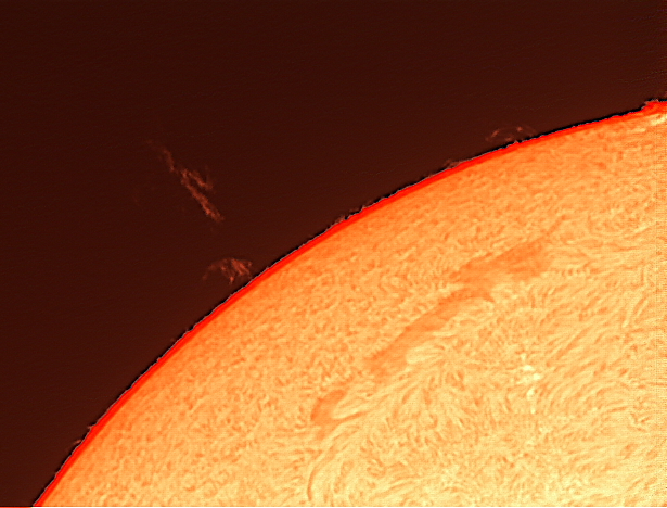 Solar Prominence 8-03-14