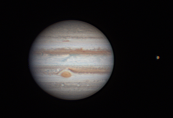 Jupiter 3-31-15 with Callisto