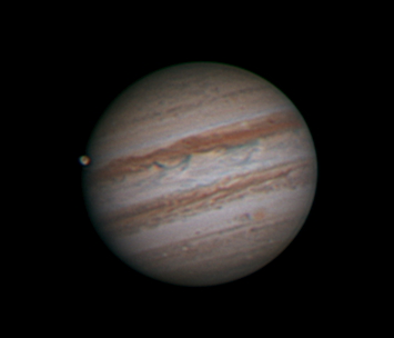 Jupiter with Ganymede