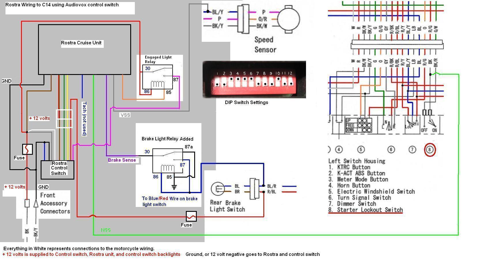 RostaWiring with Rostra Switch