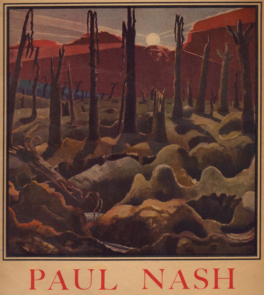 Paul Nashs painting, Sunrise: Inverness Copse