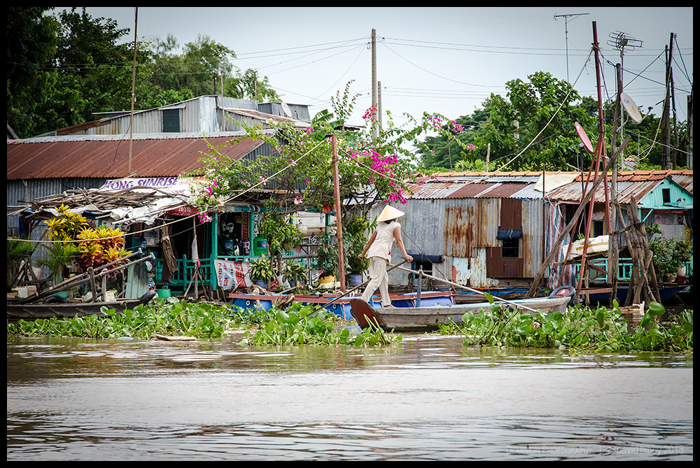 Chau Doc - Life in the floating village