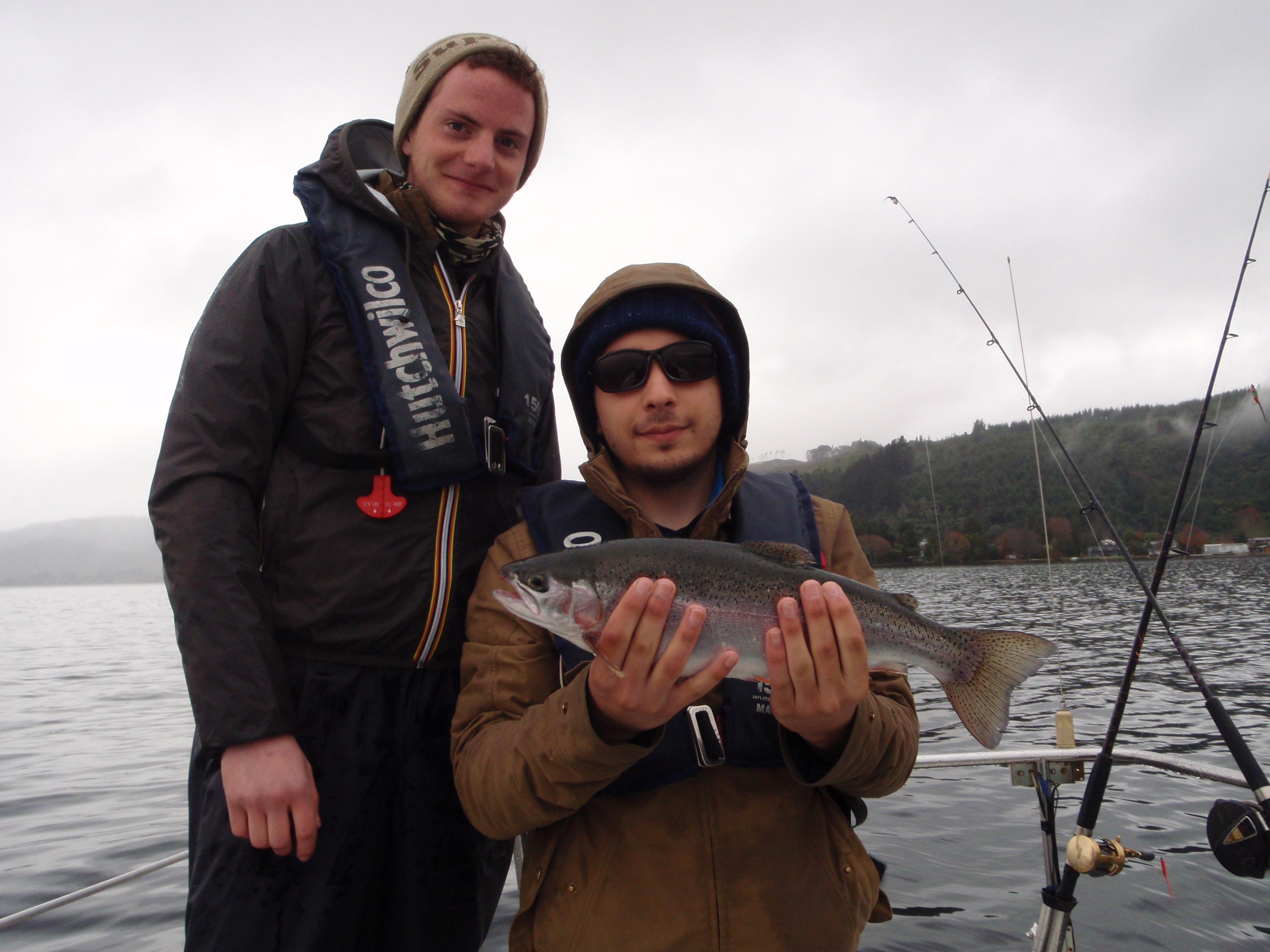 Geff & Max Lake Rotoiti Rainbow Trout
