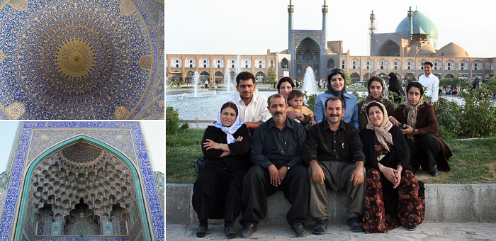 Family and Mosque at Imam Square - Esfahan.JPG