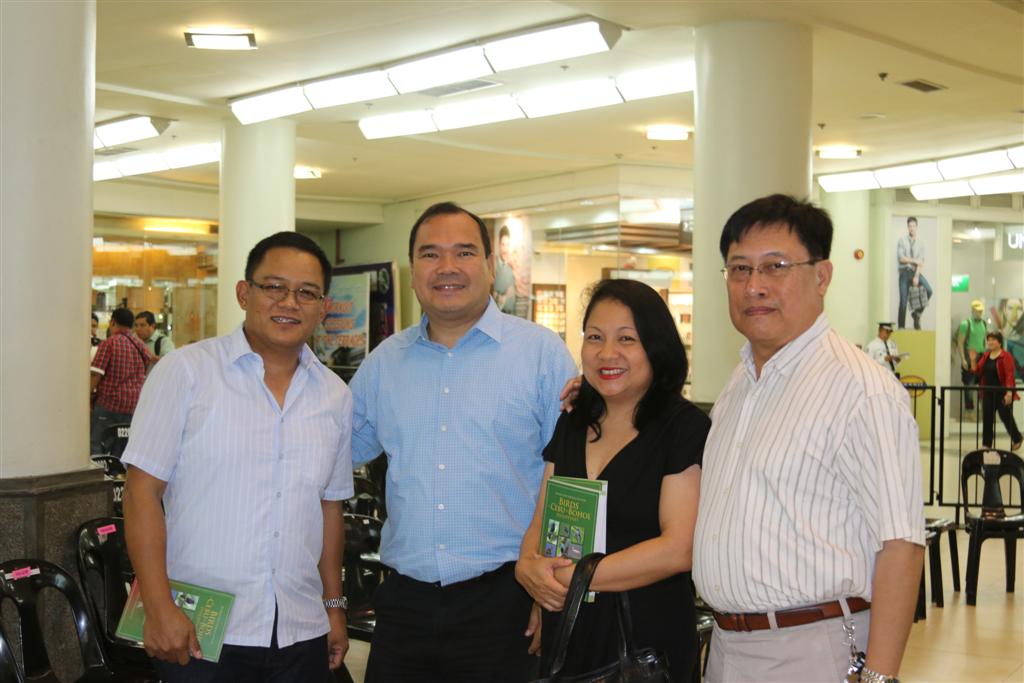 with Nimrod Quiones, Mr. and Mrs Clarence Martinez
