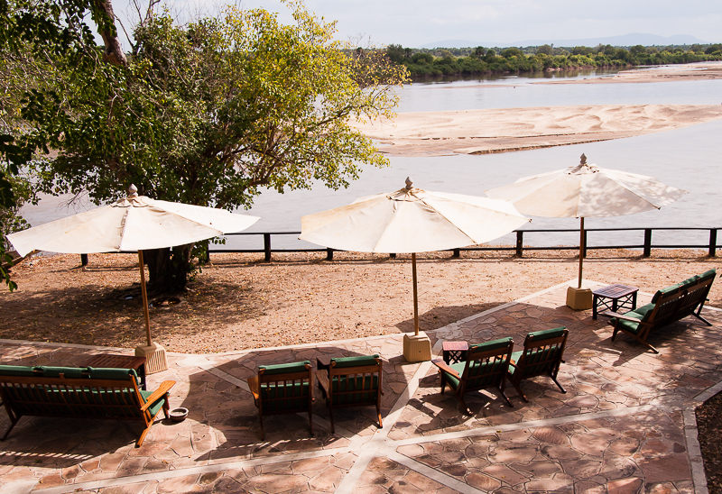 Uitzicht op Rufiji River