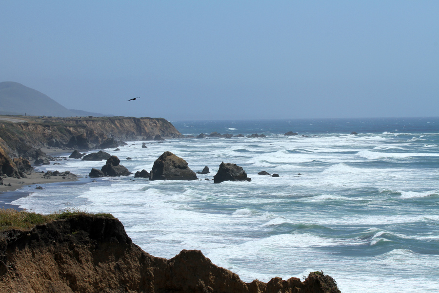 View Along California Hwy 1 