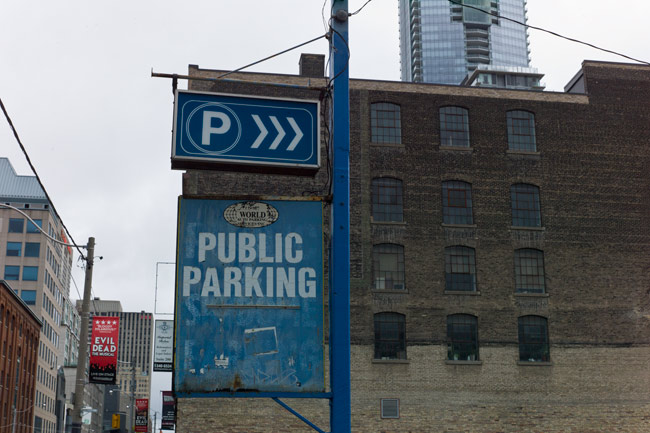 P - Public Parking