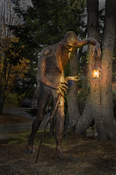Sculpture excute par lartiste et amie  ANNE LTOURNEAU