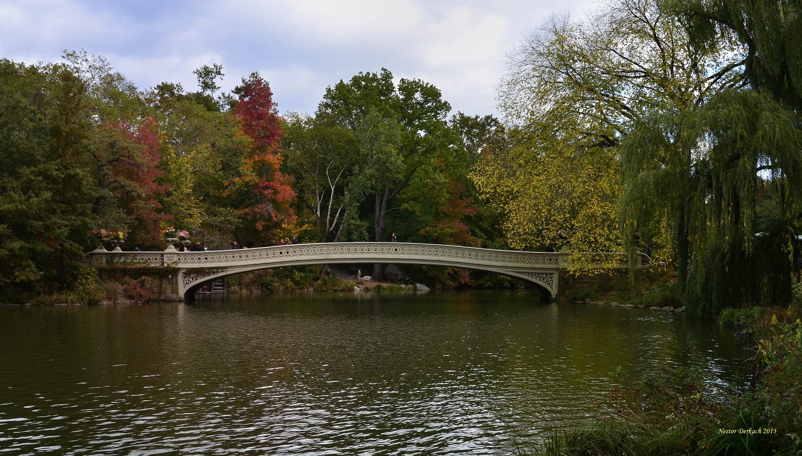 Central Park , A taste of Autumn on the way , Manhattan New York 