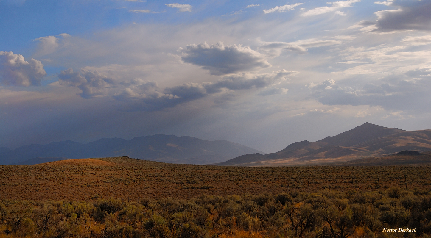 PASSING THROUGH NEVADA  USA  