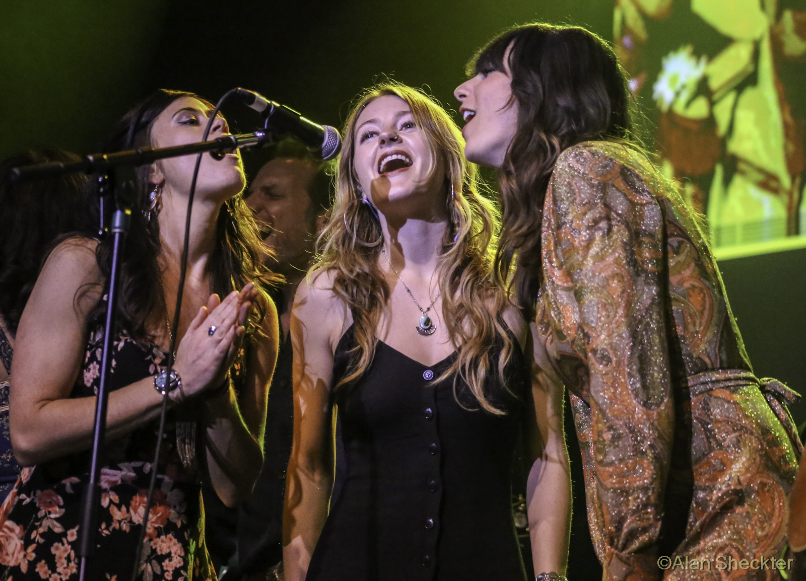 Elliot Peck, Erika Tietjen, and Nicki Bluhm during All You Need is Love