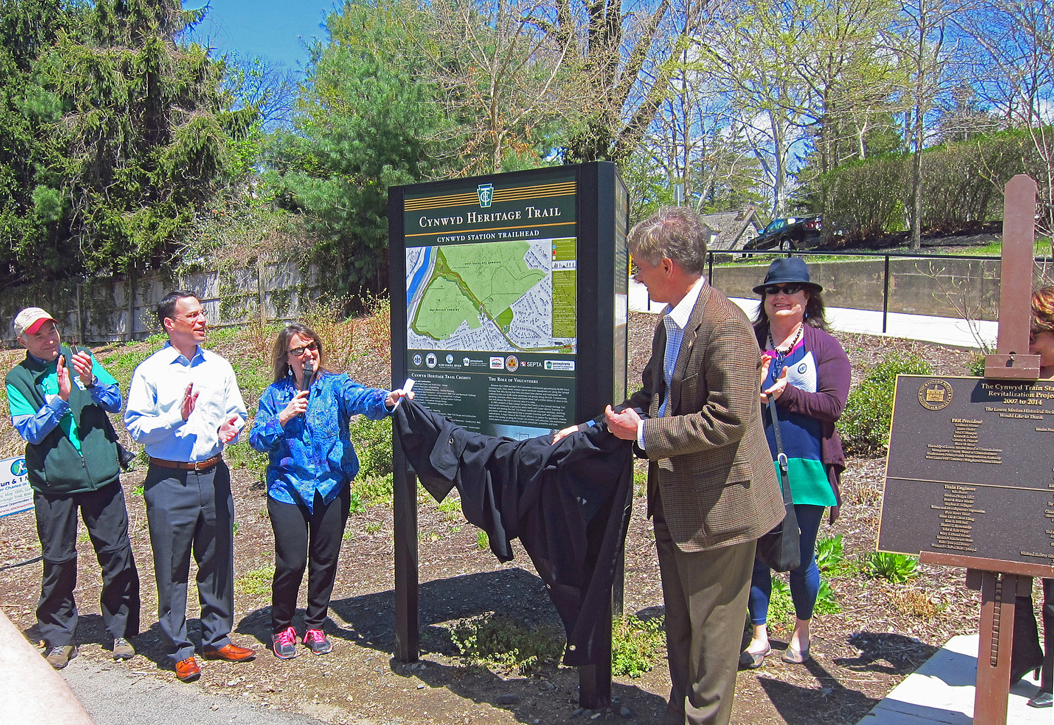 Unveiling the Preserve America Interpretive Signs