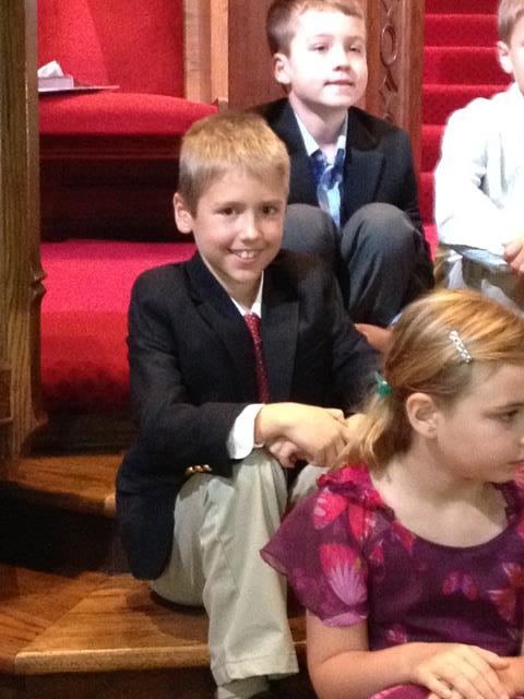 joeys first communion