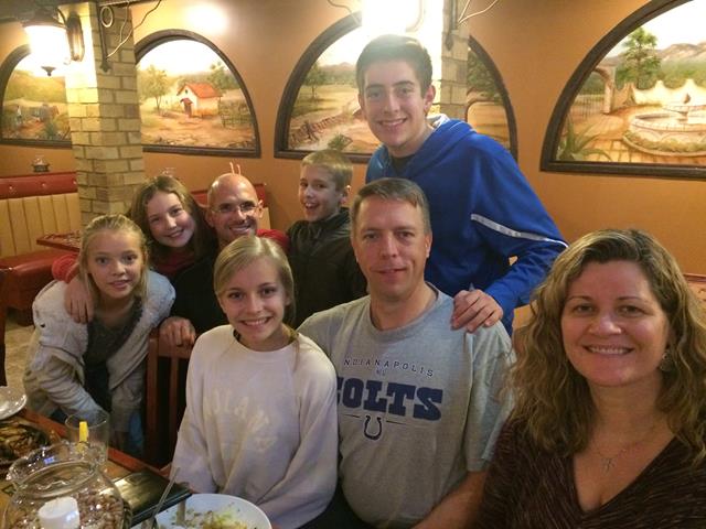 out for mexican food