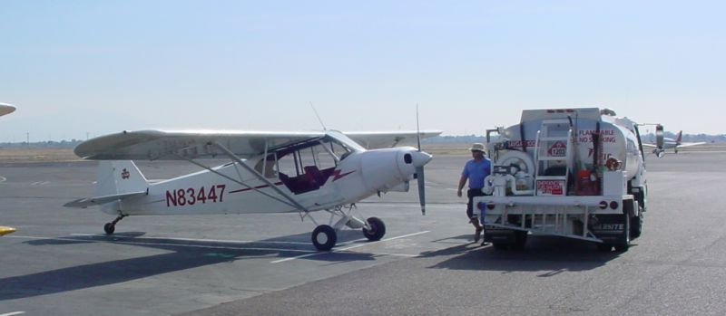 N83447 getting gassed