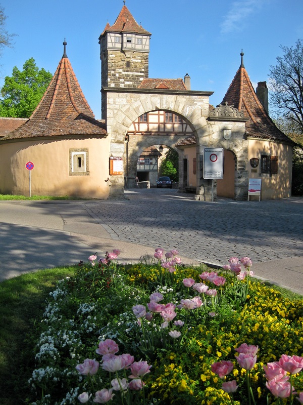 Rothenburg ob der Tauber. Rder Gate