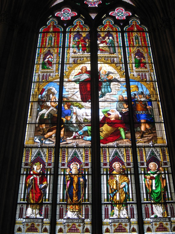 Klner Dom (Colognes Cathedral). Stained Glass Windows