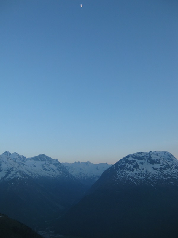 Sunset in Muottas Muragl