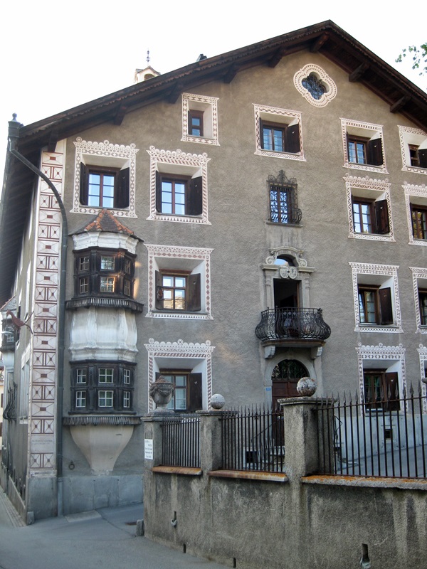 Pontresina. A traditional Engadin house  Chesa Dr. Campell, 1740