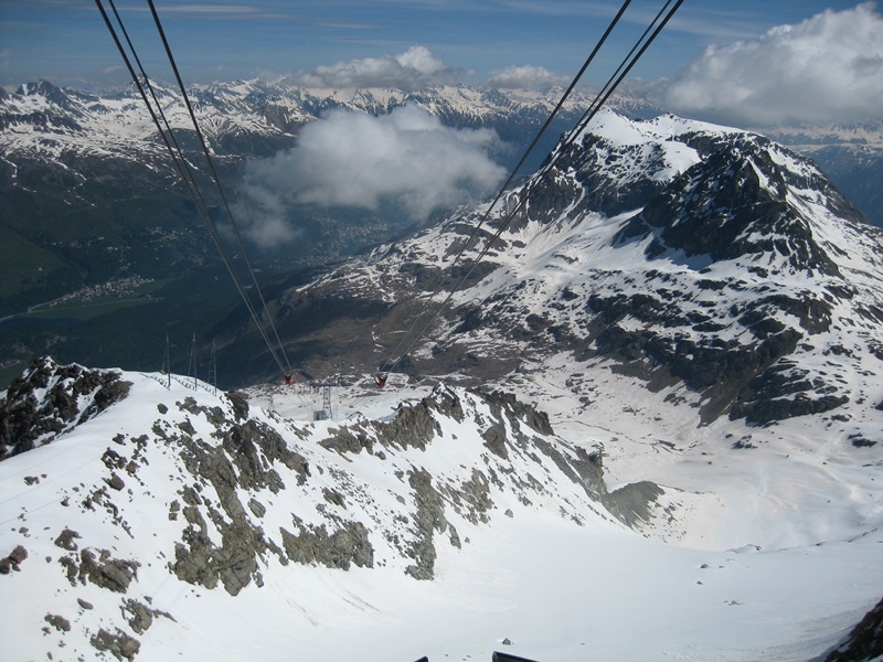 View from the Corvatsch