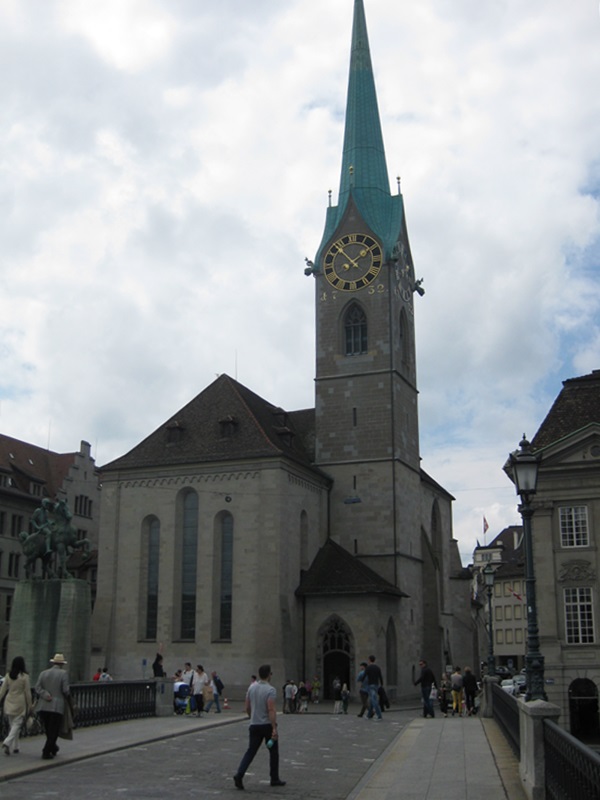 Zurich. Fraumnster Abbey