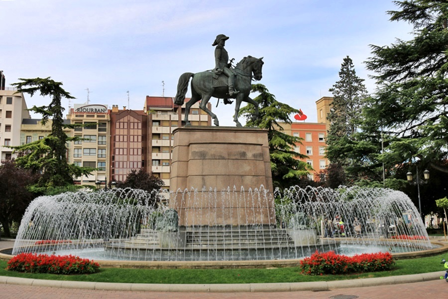 Logroo. Paseo del Prncipe de Vergara (El Espoln)