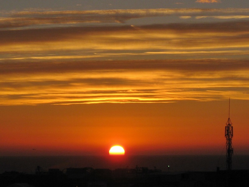 Sortida de Sol a Malgrat de Mar
