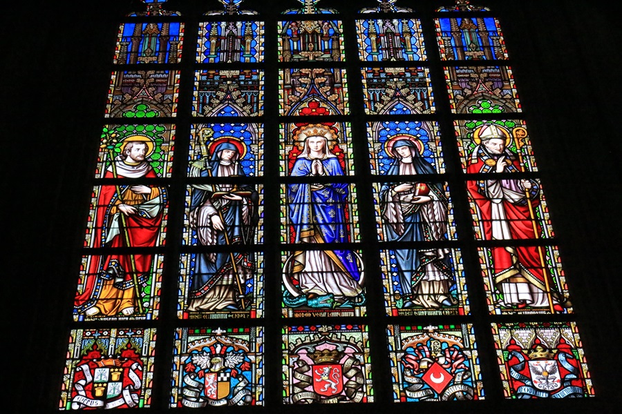 Brussels. Church of Notre-Dame-du-Sablon