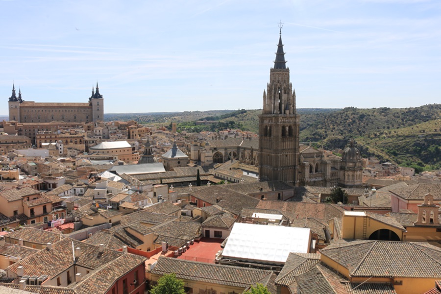 Toledo. Vista desde la Iglesia de los Jesuitas