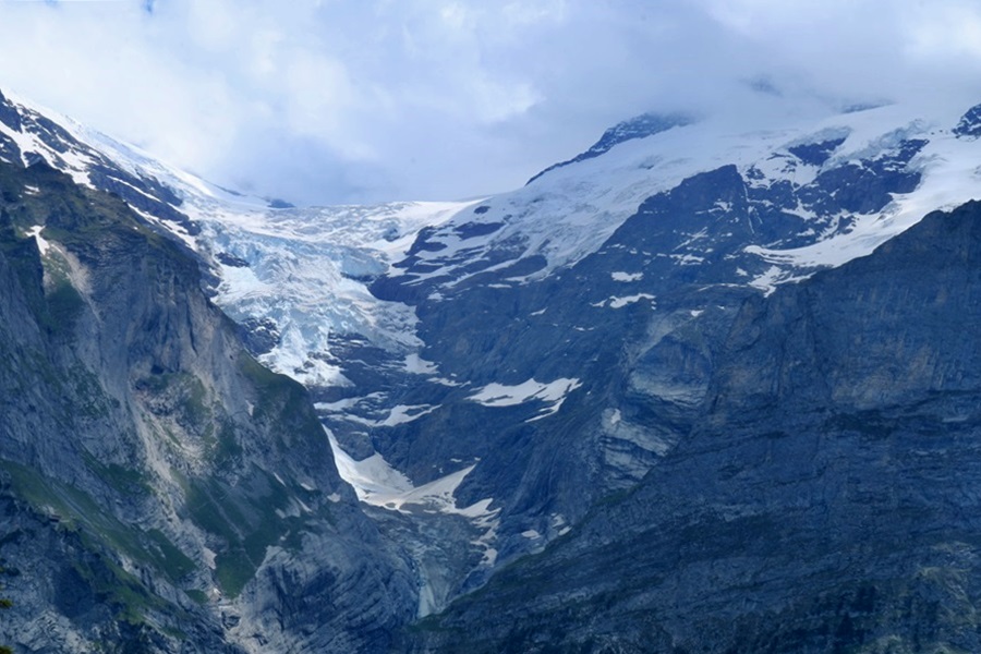  Oberer Grindelwaldgletscher.