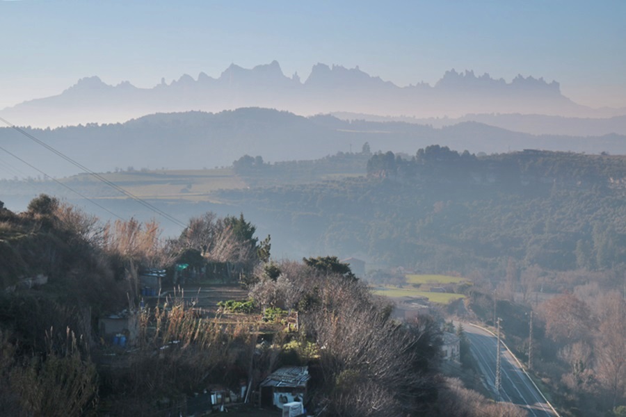 Vista des de Manresa