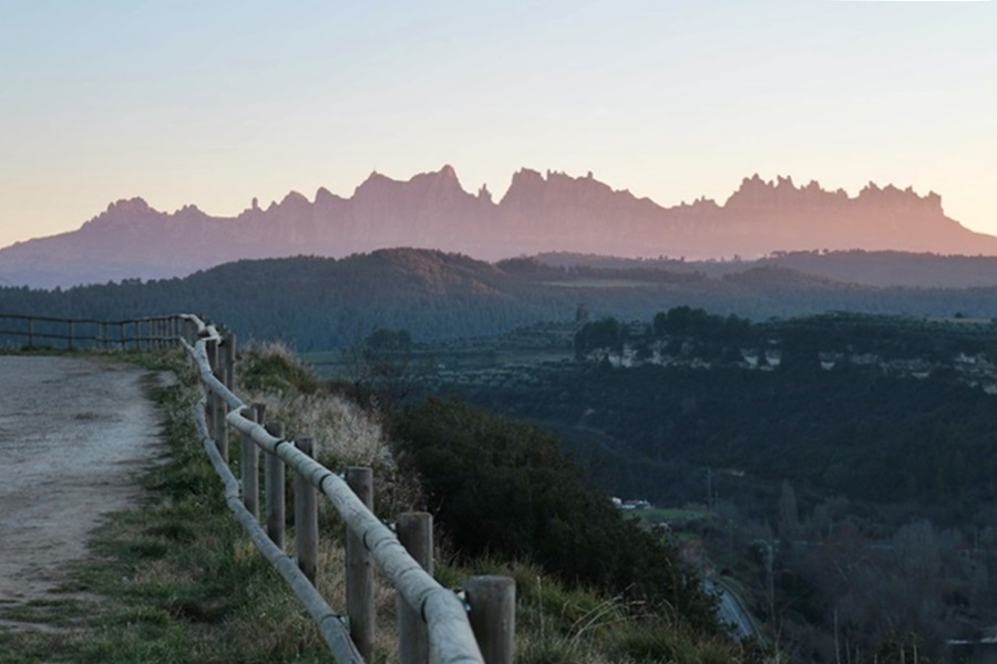 Vista des de Manresa