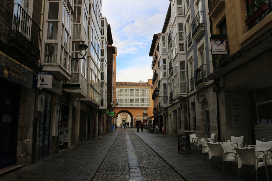Burgos. Calle de San Juan