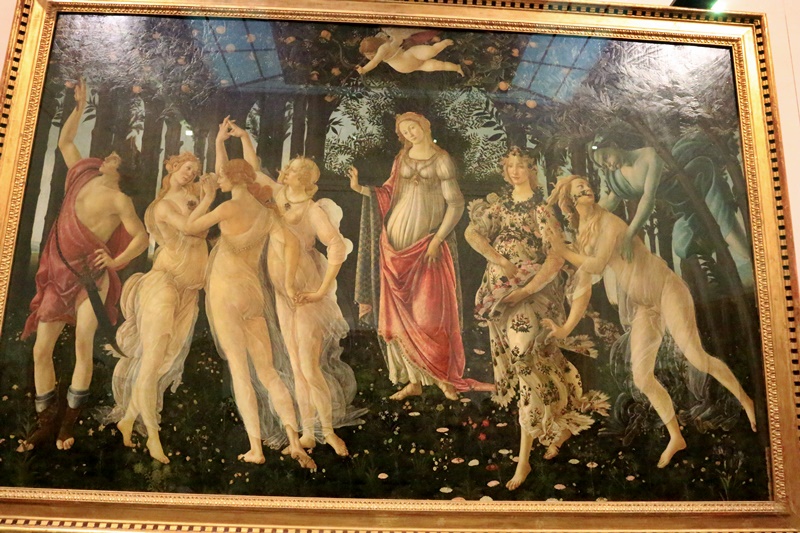 Gallerie degli Uffizi. La Primavera