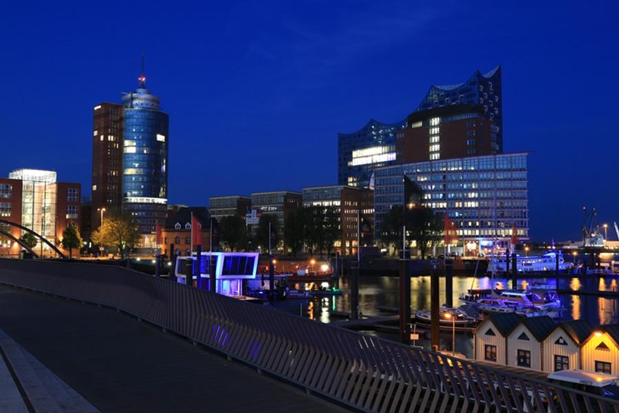 Hamburg. Harbour